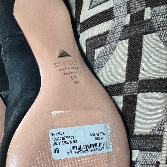 NEW Shultz Tall Kitten Heel Boots - Size 39 - Picture 7 of 8